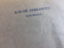 Spanje |  1950 - Kaartenmapje met vele mooie ansichtkaarten Granada en Alhamra | jaren '50 | KOLOR ZERKOWITZ