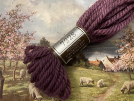 * 7228 PAARS AUBERGINE DONKER borduurwol Colbert DMC Laine pour tapisserie - virgin wool