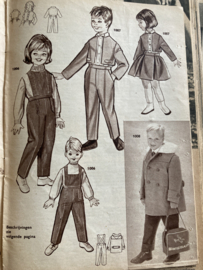 1961 | Marion naaipatronen maandblad | nr. 161  december 1961  met radarblad (dames pyama's, kinderkleding)