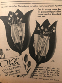 1951 - Advertentie Wala corsetten