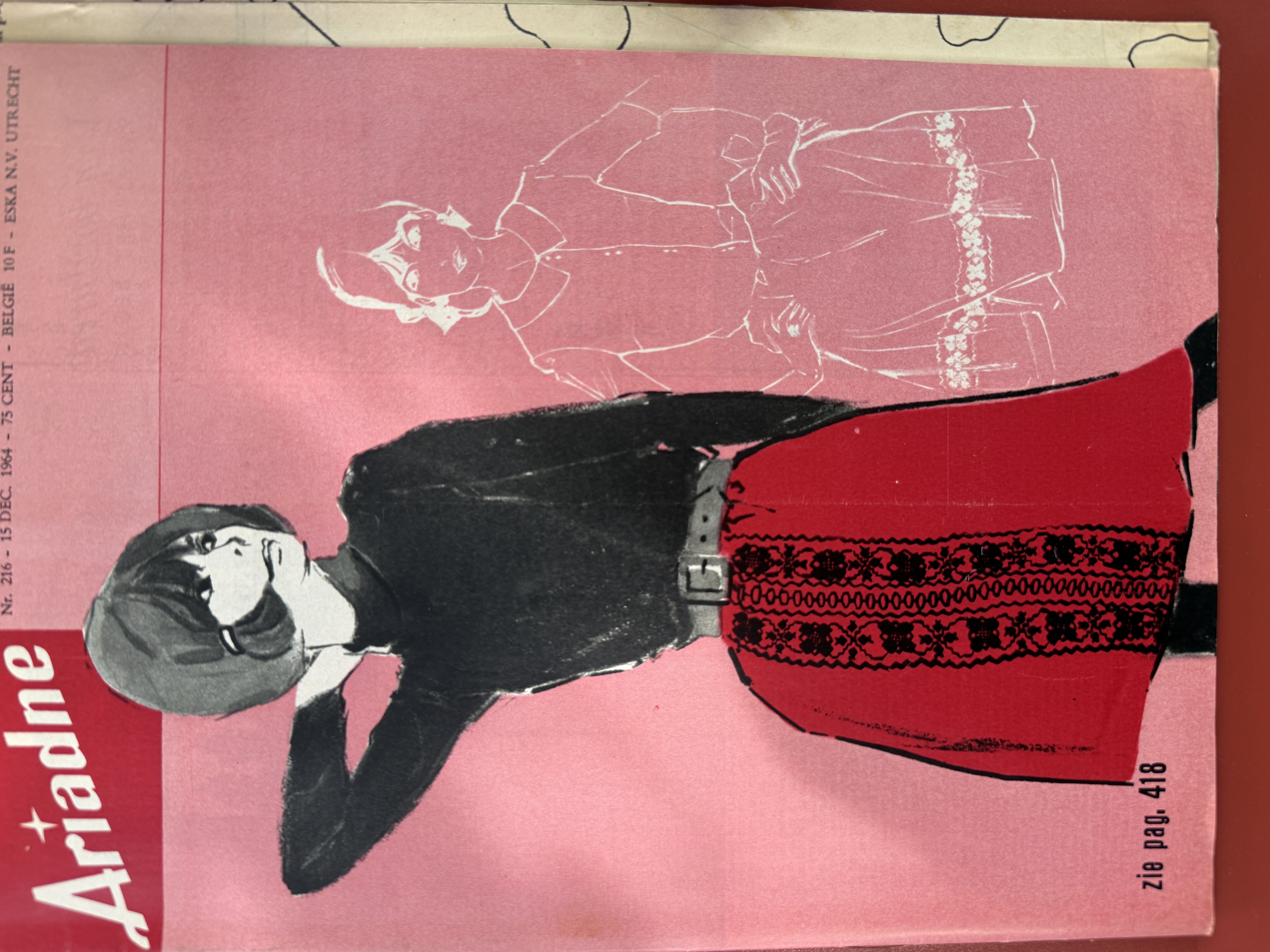 Ariadne: maandblad voor handwerken | 1964 - nr. 216 - 15 December - kattenlap