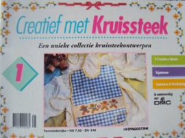 Tijdschriften | Borduren | DMC Creatief met kruissteek 01 : een unieke collectie met kruissteekpatronen | 1994