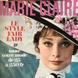 VERKOCHT | 1965 | Marie Claire - 15 Mars 1965 no. 132 | Le Style Fair Lady - Audrey Hepburn