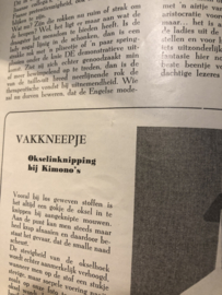 VERKOCHT | 1954 | Tijdschrift | Dameswereld - No. 05 - 17e jaargang - 09-03-1954 - kimono - modewereld Hengelo