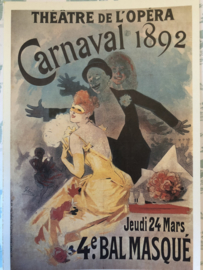 Taschen ansichtkaart Art Nouveau: Carnaval 1892