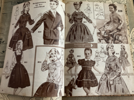 1959 | Marion naaipatronen maandblad | nr. 133 augustus 1959 (rokken, jurken, kinderkleding)