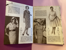 1961 | Marion naaipatronen maandblad | nr. 157 augustus 1961 met radarblad, jurken, kinderkleding
