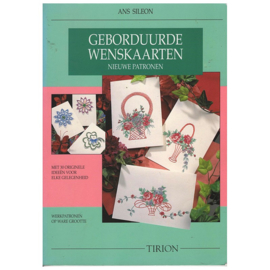 Boeken | Hobby | Papier | Geborduurde wenskaarten - Ans Sileon TIRION