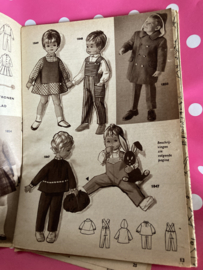 1962 | Marion naaipatronen maandblad | nr. 173 december - juk, rok, mantelpakje, broekpak, meisjes jurkjes, kinder - en babykleding