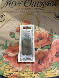 1508 L11: Groen met grijze gloed - Silk Madeira Art. 018 100% pure zijde - 5 meter - 4 draads