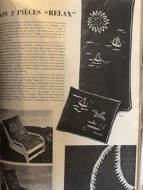 1958 | Modes Travaux Magazine - N° 690 40e Année - JUIN 1958 - dans ce no. 17 créations mode sélectionees