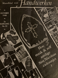 Ariadne: maandblad voor handwerken | 1948, nr. 22 october - 2e jaargang 