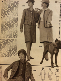 1963 | Marion naaipatronen maandblad | nr. 183, oktober 1963 (met radarblad - winterjassen - tienerkleding - kinderkleding)