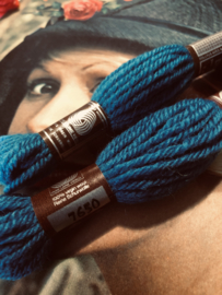 UITVERKOCHT | Borduurwol | 7650  | Colbert DMC Tapestry wool - Petrol blauw