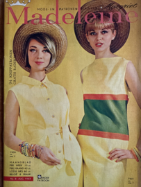 Madeleine: mode en patronenblad van Margriet | 1963, nr. 08 augustus - gratis radarblad
