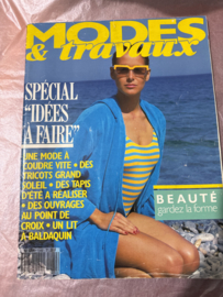 1987 | Modes & Traveau Magazine - N° 1040 - JUILLET - Strandmode