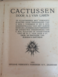 Verzamelalbum | Koninklijke Verkade's  Fabrieken N.V. Zaandam | "Cactussen" | 1931