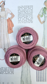 DMC | Oud roze - art. 116  Perlé getwijnd garen no. 8 kleur 223 - 10 gram