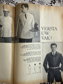 Madeleine: mode en patronenblad van Margriet | 1964, nr. 09 september - gratis radarblad - herenjas