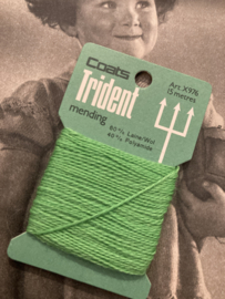 Stopwol | Groen-appel | TRIDENT COATS Mending | nr. 558 Stopgaren - Maasgaren - 15 meter