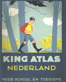 Boeken | Nederland | King Atlas Nederland voor school en toerisme | 1977 - vintage