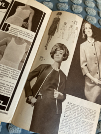 1966 | Marion naaipatronen maandblad | nr. 222 december 1966 met radarblad (HEREN COLBERT EN GILET)