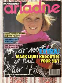 Tijdschriften | Handwerken | 1984 nr. 11 november | Ariadne: maandblad voor handwerken
