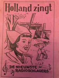 1935 | Muziek | Songteksten | Holland zingt de nieuwste radioschlagers (Liedjes)