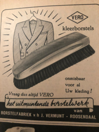 1951 - Advertentie VEBO kleerborstels