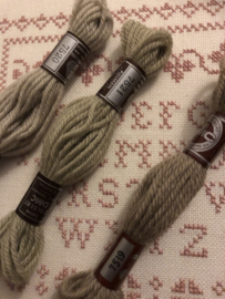 Borduurwol | 7519 - 7520 - 7521 Colbert DMC Tapestry wool - Mosgroentinten