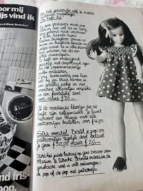 1973 | Marion naaipatronen maandblad | nr. 299 mei 1973 - lieve jurkjes thema en zwart-wit (Cathy Bella advertentie)