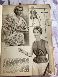 1963 | Marion naaipatronen maandblad | nr. 180, juli 1963 (met radarblad - mantelpakjes en jurken)