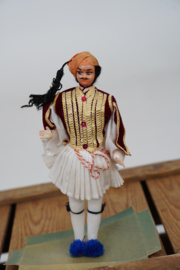 Griekenland | Poppen | Klederdracht | Klederdrachtpop Yannis
