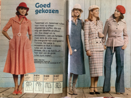1976 | Marion naaipatronen maandblad | nr. 332 - februari 1976 - met radarblad (broek, jurken, kinderkleding)
