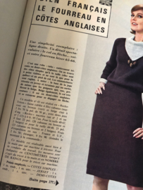 1965 | Modes et travaux - N° 779 - 47e Année NOVEMBRE 1965 - met borduurpatroon werkblad