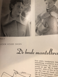 VERKOCHT | 1954 | Tijdschrift | Dameswereld - No. 01 - 17e jaargang - 12-01-1954 - Fluweel special