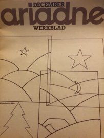 Ariadne: maandblad voor handwerken | 1979 - december  - ALLEEN WERKBLAD