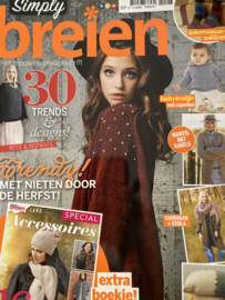 Tijdschriften | Breien | Simply breien okt/november 6/2015 (HERFST)