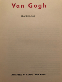 VERKOCHT | Kunst | Nederland | Van Gogh - Frank Elgar