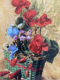1966 | Briefkaarten | Rozen | Kaart met rozen