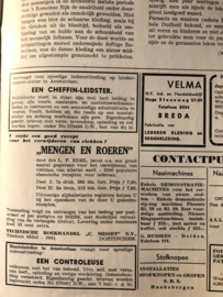 VERKOCHT | 1953 | Tijdschrift | Dameswereld - No. 16 - 16e jaargang - 11-08-1953 ) - Matenspecial