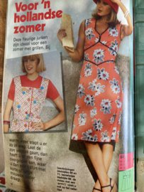 1976 | Marion naaipatronen maandblad | nr. 334  - april 1976 - met radarblad (broek, jurken, kinderkleding)