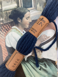 * 8616 BLAUW-DONKER TEAL - Scheepjes borduurwol, tapisserie/gobelin of punch needle wol - kleurnummer 8616
