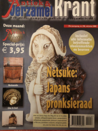 Tijdschriften | Antiek & Verzamelkrant nr. 216 oktober 2005 - Netsuke - Glas in lood - Klokken