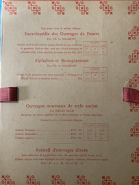 2227 PAARS | Brocante DMC Retors borduurkatoen: origineel doosje met 12 stuks 2227 paarse katoenen borduurkatoen van DOLLFUS-MIEG & Cie - PARIS - MULHOUSE - LILLE