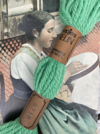* 8718 GROEN- AZUUR HARD- Scheepjes borduurwol, tapisserie/gobelin of punch needle wol - kleurnummer 8718