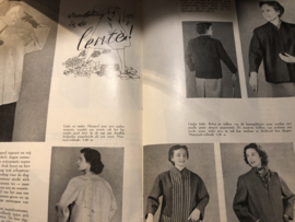 VERKOCHT | 1954 | Tijdschrift | Dameswereld - No. 09 - 17e jaargang - 07-05-1954 - kragen
