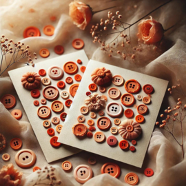Knopenkaarten | Oranje