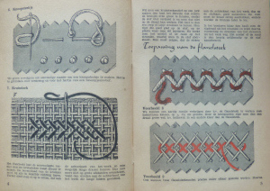 VERKOCHT | 1943 | Boeken | Handwerken | Imova Handwerkboekje - Instituut Miep Olff v. Boven (Oorlogskindje) 1e druk