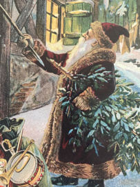 Briefkaarten | Kerstkaarten met kerstmannen